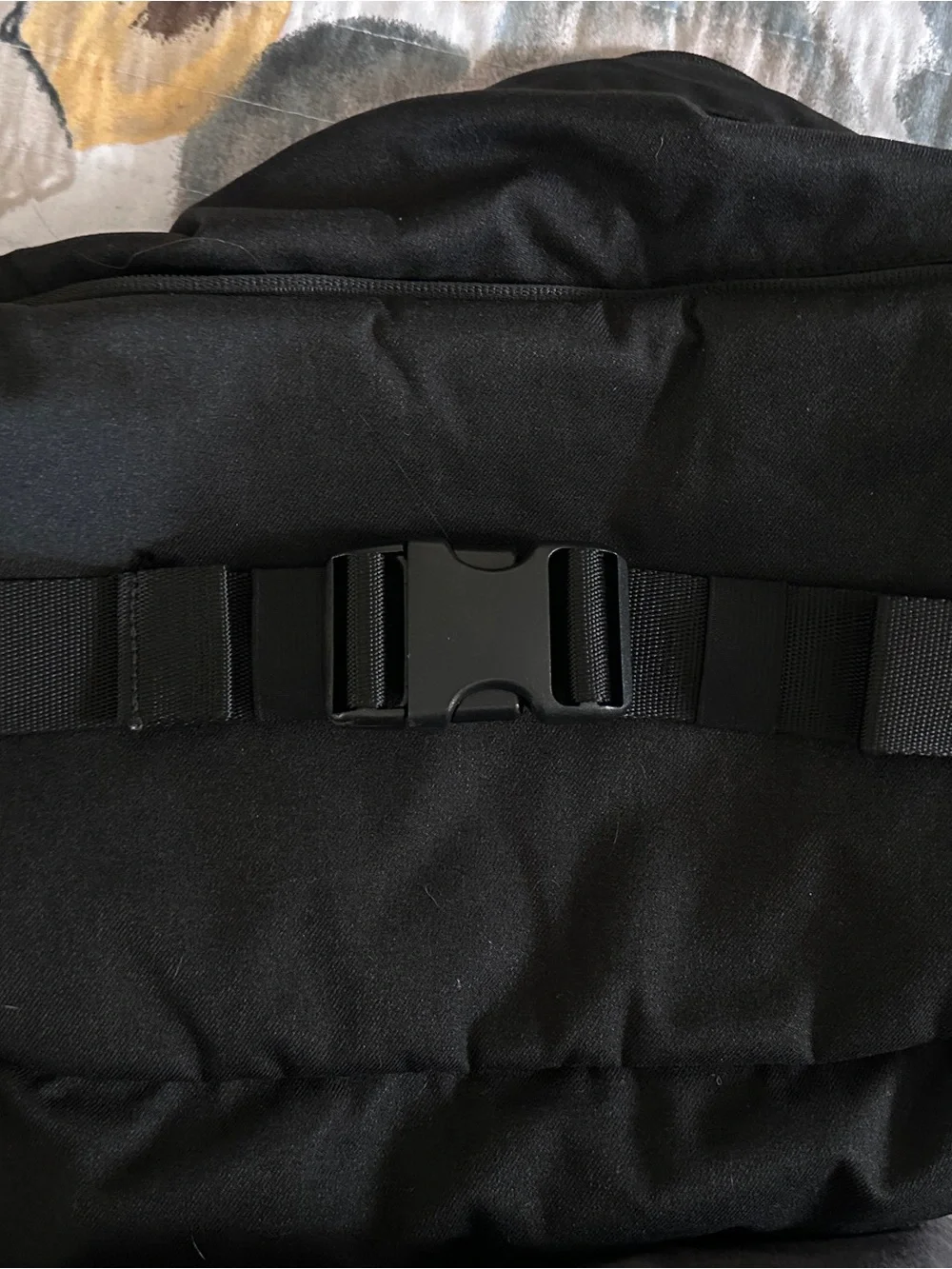 Nike Black Duffel CROSSBODY BAG  with Reflective Logo